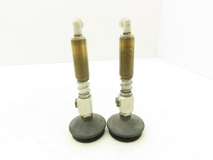 Automation Systems Spring Loaded Pneumatic Gripper Arm w/Air Duct 53mm Lot of 2