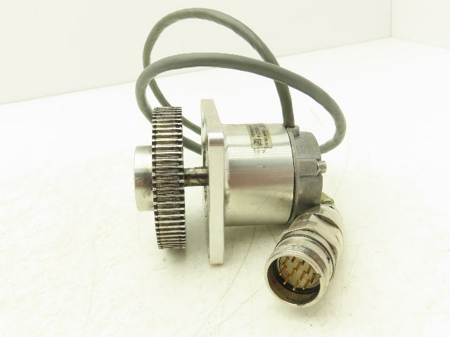 RLS Haas 8192CPR REC50IC13BAC14 Rotary Magnetic Encoder 12-Pin Cable 33-10037