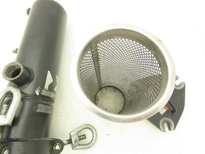 Rosedale 4-12 Hydraulic Basket Strainer #4 Bag Filter 4x14" 1"NPT Side Ports