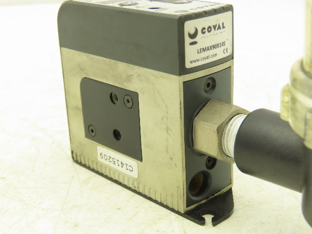 Coval LEMAX90X14S Lemax Venturi Mini Vacuum Pump Manager with 50 Micron Filter