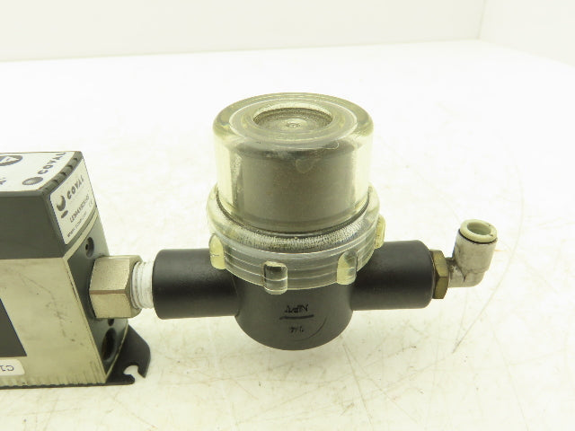 Coval LEMAX90X14S Lemax Venturi Mini Vacuum Pump Manager with 50 Micron Filter