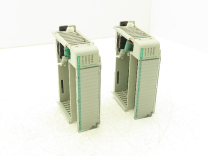 Allen Bradley 1769-OB16P Compact I/O 24VDC F/W 3.1 Output Module Ser B Lot of 2