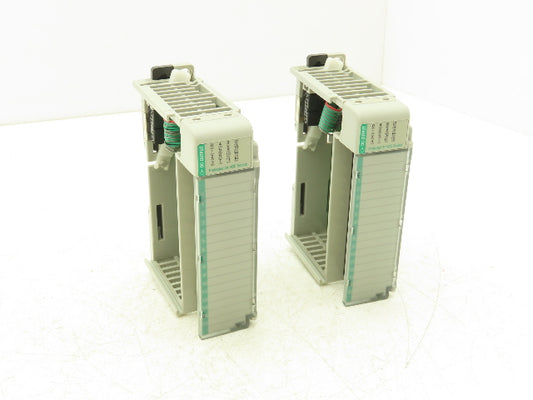 Allen Bradley 1769-OB16P Compact I/O 24VDC F/W 3.1 Output Module Ser B Lot of 2