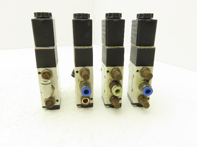Nitra AVS-5212-24D Pneumatic Spool Valve 5/2 5 Port 2 Pos 1/4" NPT 24V Lot of 4