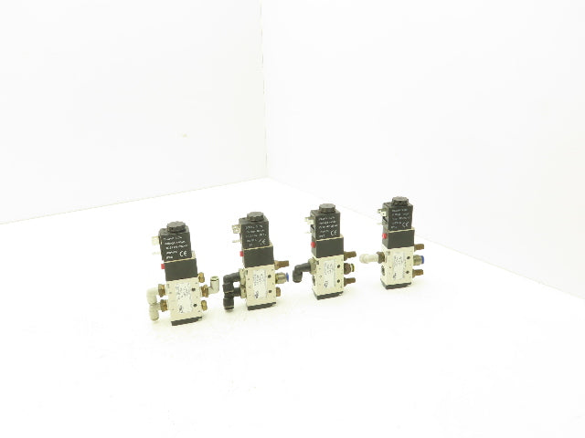 Nitra AVS-5212-24D Pneumatic Spool Valve 5/2 5 Port 2 Pos 1/4" NPT 24V Lot of 4