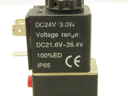 Nitra AVS-5212-24D Pneumatic Spool Valve 5/2 5 Port 2 Pos 1/4" NPT 24V Lot of 4