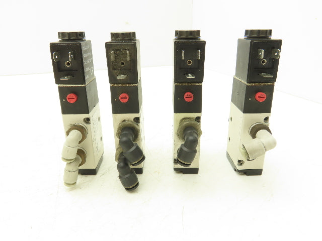 Nitra AVS-5212-24D Pneumatic Spool Valve 5/2 5 Port 2 Pos 1/4" NPT 24V Lot of 4
