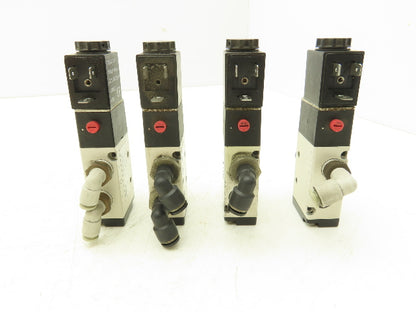 Nitra AVS-5212-24D Pneumatic Spool Valve 5/2 5 Port 2 Pos 1/4" NPT 24V Lot of 4