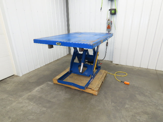 Vestil Hydraulic Scissor Lift Table 2000lb 72x48" Top 36" Travel 480V 3Ph