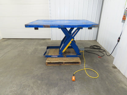 Vestil Hydraulic Scissor Lift Table 2000lb 72x48" Top 36" Travel 480V 3Ph