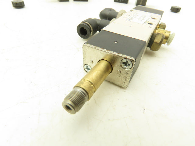 Nitra AVS-513C1-24D Pneumatic Air Spool Valve 5/3 5 Port 3 Pos 1/4" NPT 24V