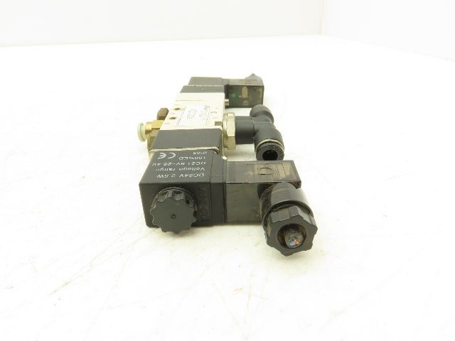 Nitra AVS-513C1-24D Pneumatic Air Spool Valve 5/3 5 Port 3 Pos 1/4" NPT 24V