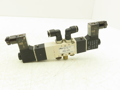 Nitra AVS-513C1-24D Pneumatic Air Spool Valve 5/3 5 Port 3 Pos 1/4" NPT 24V