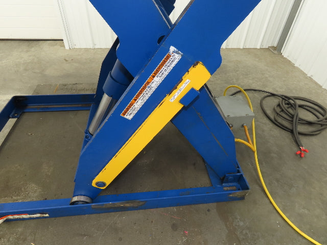 Vestil Hydraulic Scissor Lift Table 2000lb 72x48" Top 36" Travel 480V 3Ph