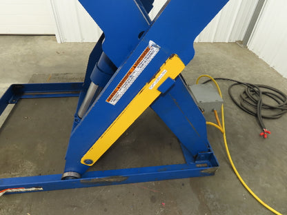 Vestil Hydraulic Scissor Lift Table 2000lb 72x48" Top 36" Travel 480V 3Ph