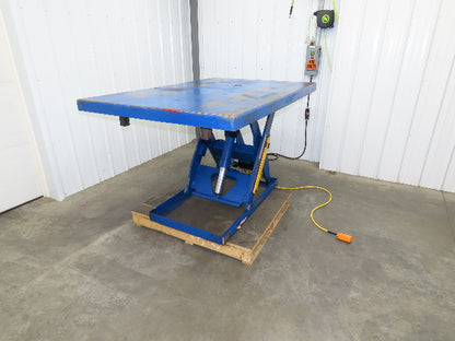 Vestil Hydraulic Scissor Lift Table 2000lb 72x48" Top 36" Travel 480V 3Ph