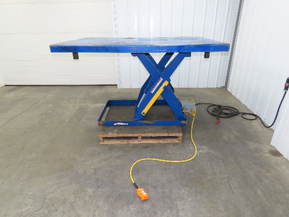 Vestil Hydraulic Scissor Lift Table 2000lb 72x48" Top 36" Travel 480V 3Ph