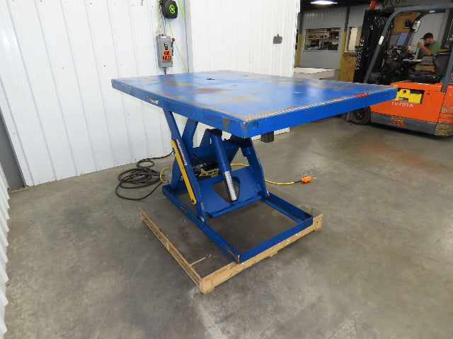 Vestil Hydraulic Scissor Lift Table 2000lb 72x48" Top 36" Travel 480V 3Ph