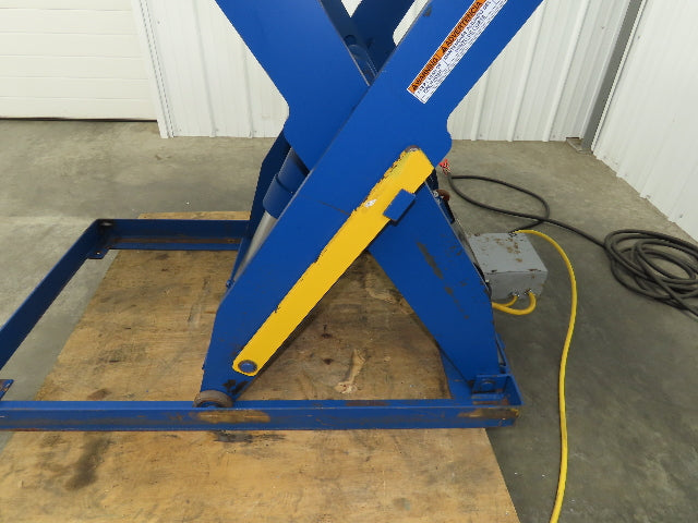 Vestil Hydraulic Scissor Lift Table 2000lb 72x48" Top 36" Travel 480V 3Ph