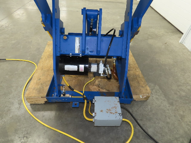 Vestil Hydraulic Scissor Lift Table 2000lb 72x48" Top 36" Travel 480V 3Ph