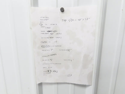 Vestil Hydraulic Scissor Lift Table 2000lb 72x48" Top 36" Travel 480V 3Ph