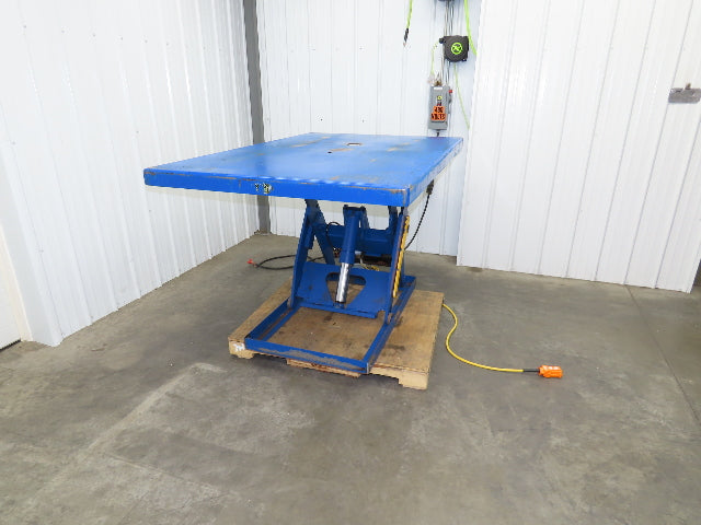 Vestil Hydraulic Scissor Lift Table 2000lb 72x48" Top 36" Travel 480V 3Ph