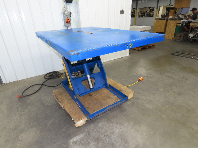 Vestil Hydraulic Scissor Lift Table 2000lb 72x48" Top 36" Travel 480V 3Ph