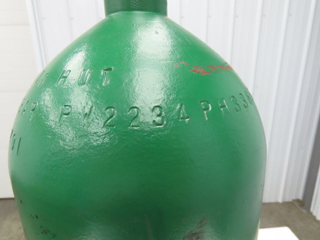 7"x 32" Hydraulic Accumulator 3365 PSI 16.1 Liter Cylinder Tank 2038Kg 3/4"NGT