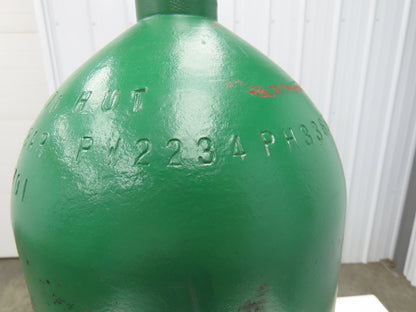 7"x 32" Hydraulic Accumulator 3365 PSI 16.1 Liter Cylinder Tank 2038Kg 3/4"NGT