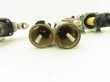 Festo Filter Regulator Assembly with Lockable Pressure Release Valve Lot of 2