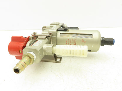 Festo Filter Regulator Assembly with Lockable Pressure Release Valve Lot of 2