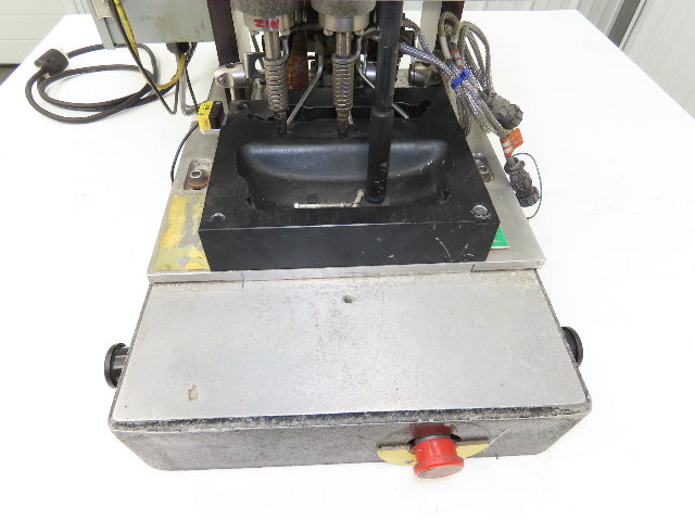 Sonitek TS500 Thermal Press Heat Staking Machine 3 Zone PLC Control 120V