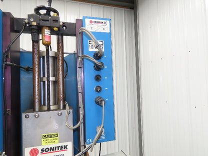 Sonitek TS500 Thermal Press Heat Staking Machine 3 Zone PLC Control 120V