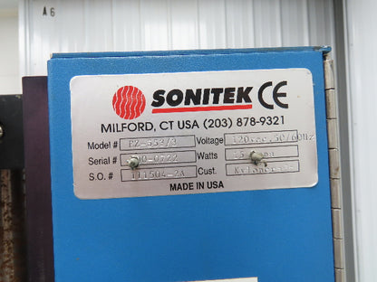 Sonitek TS500 Thermal Press Heat Staking Machine 3 Zone PLC Control 120V