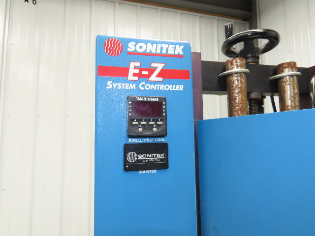 Sonitek TS500 Thermal Press Heat Staking Machine 3 Zone PLC Control 120V