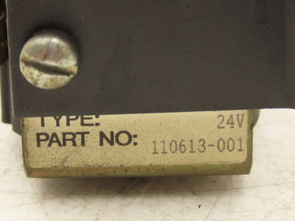 Curtis Albright 110613-001 Forklift Pump Contactor 24VDC From Crown 40WTL