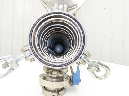 Rosedale 6-30-3SAN-2-150-SVSM30 Stainless Basket Strainer Bag Filter 3"Tri-Clamp