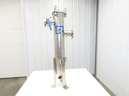 Rosedale 6-30-3SAN-2-150-SVSM30 Stainless Basket Strainer Bag Filter 3"Tri-Clamp