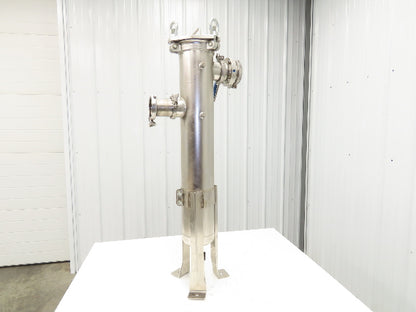 Rosedale 6-30-3SAN-2-150-SVSM30 Stainless Basket Strainer Bag Filter 3"Tri-Clamp