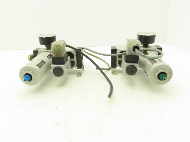 Festo LFR-D-MIDI Filter Regulator/Pressure Switch/Branching Module/ Lot of 2