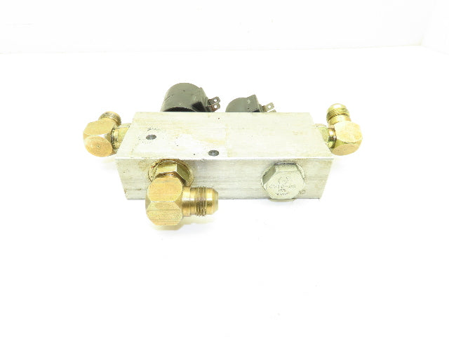 Hydraulic Proportional Solenoid Cartridge Valve Manifold Block Off Of 40WTL