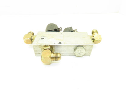 Hydraulic Proportional Solenoid Cartridge Valve Manifold Block Off Of 40WTL