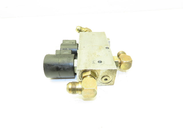 Hydraulic Proportional Solenoid Cartridge Valve Manifold Block Off Of 40WTL