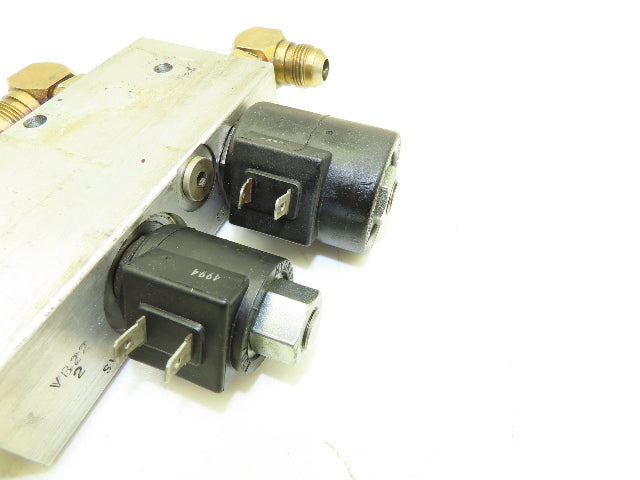 Hydraulic Proportional Solenoid Cartridge Valve Manifold Block Off Of 40WTL