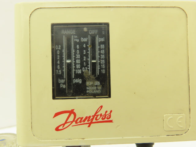 Norgren F73G-3AN-QT3 Water Filter, Mindman Oiler, Danfoss Pressure Switch 250PSI