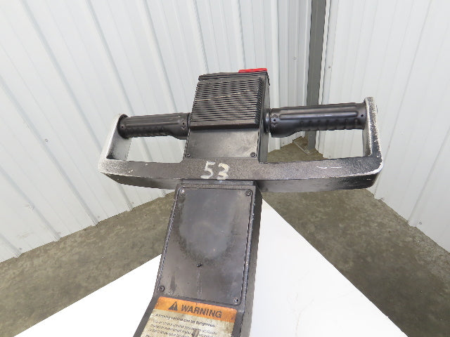 Crown 40WTL Pallet Stacker Forklift Tiller Head Control Handle & Drive Wheel