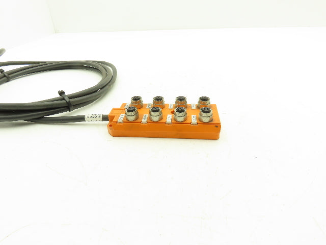 Lumberg Automation ASB 8 5-4-331/5 M 8 Port Sensor Breakout 7' Cable Lot of 4
