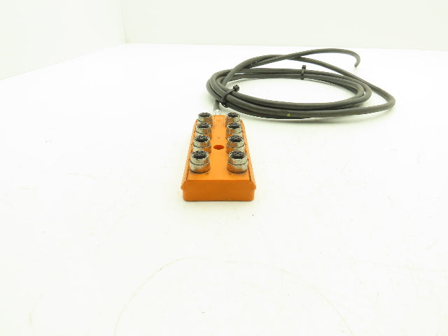 Lumberg Automation ASB 8 5-4-331/5 M 8 Port Sensor Breakout 7' Cable Lot of 4