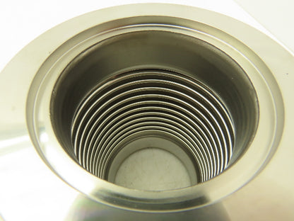 ISO 80 Stainless Flexible Vacuum Bellows 110mm Flange OD 150mm Length