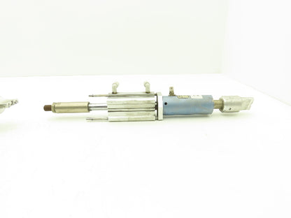 TA Systems TA-40CS Ultrasonic Plastic Welder Head Unit w/Cylinder Lot of 2